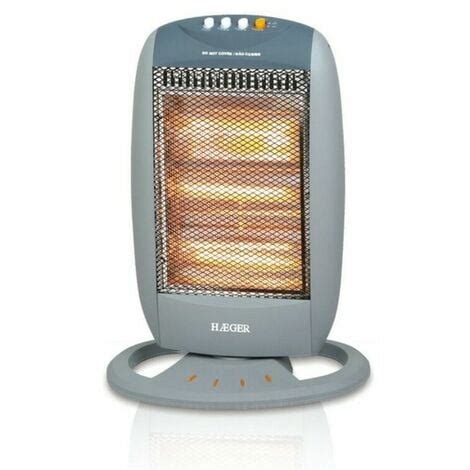 Calefactor Portátil Haeger Halo 1200 Plus 1200 W