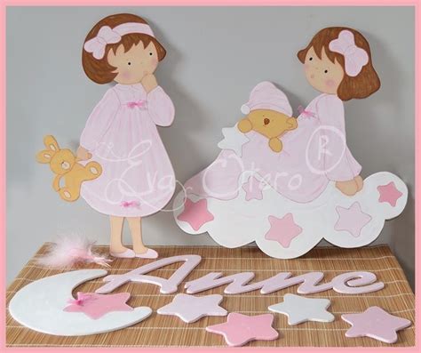 Siluetas infantiles Decoración infantíl personalizada Siluetas de