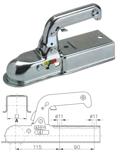 trailer ball coupling jrs parts