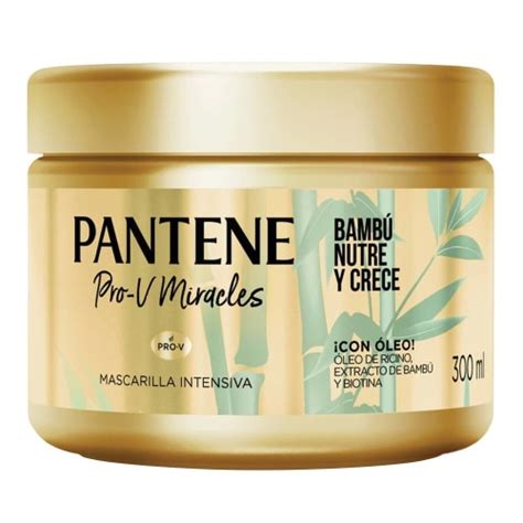 Mascarilla capilar Pantene Pro V Miracles Bambú Nutre Crece Intensiva