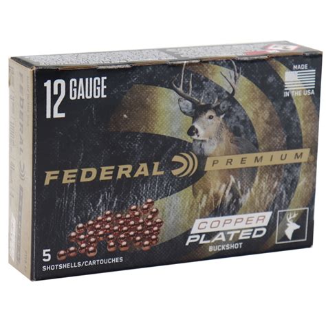 Federal Premium Vital Shok 12 Gauge Ammo 3 41 Pellets 4 Buckshot