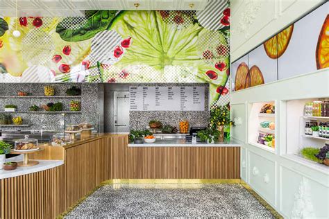 Attractive Fruit Juice Shop Interior Design Ideas