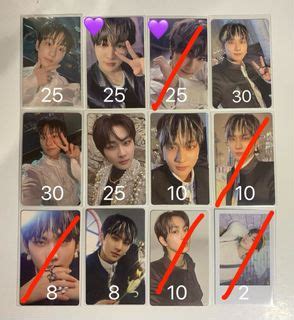 ENHYPEN BORDER CARNIVAL PHOTOCARD NIKI DOWN HYPE UP VERSION Hobbies