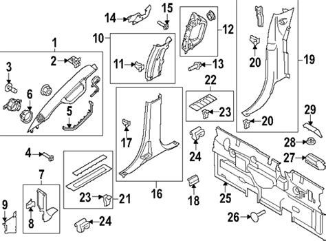 Pc Z A B Support Bracket Ford Ford Parts Direct