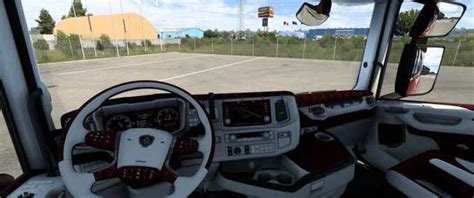 Ets2 Scania Next Gen Custom Interior V 1 48 Trucks Interieurs Scania