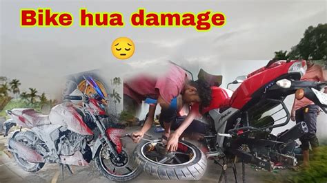 Bike Hua Damaged Ride Par Hua Nuksaan Youtube