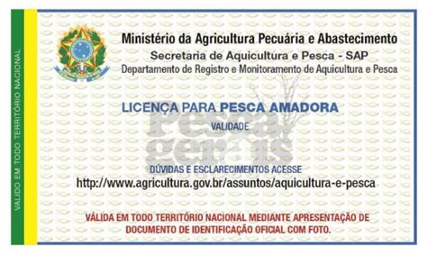 Carteira de Pesca Saiba como tirar sua licença de pesca