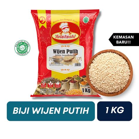 Jual Biji Wijen Putih Super Kg Yutakachi Shopee Indonesia