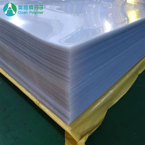 Hsqy Plain Pvc Rigid Sheet Thickness Mm To Mm At Rs Kg In