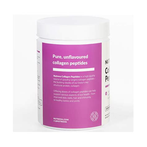 Nutrova Collagen Peptides Unflavoured 306g Cureka