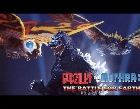 Godzilla vs Mothra: The Battle for Earth :: Behance