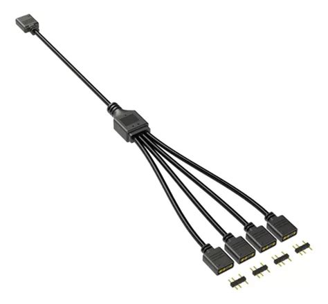 Cabo Adaptador Rgb 5v Divisor 3 Pinos 1 Para 4 Saídas 30cm MercadoLivre