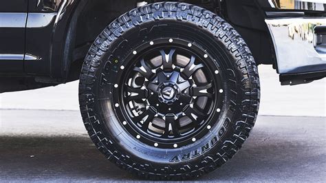 18 Fuel Wheels D517 Krank Matte Black Milled Off Road Rims Fl014 2