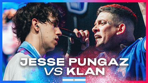 Jesse Pungaz Vs Klan Octavos Red Bull Batalla Argentina Youtube