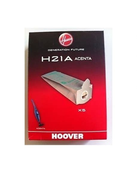 09173873 Sacs Papier Boite X 5 Aspirateur H21a Acenda Hoover