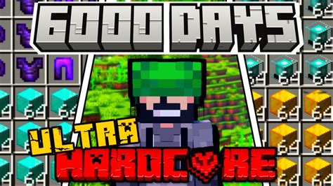 I Survived Days In Ultra Hardcore Minecraft World Tour Youtube