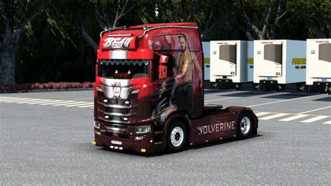 Scania Beau Wolverine Skin Next Gen