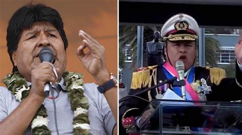 Evo Morales Responde A Jefe Militar Y Dice Que Se Gesta Un “autogolpe” Los Tiempos