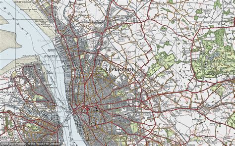 Old Maps Of Anfield Merseyside Francis Frith