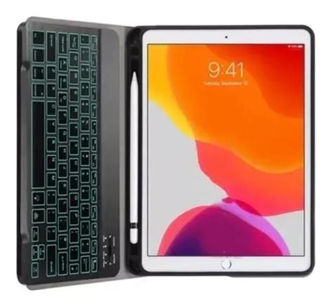 Capa Case Ipad Teclado Bluetooth Retroiluminad