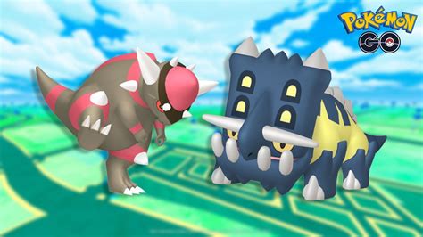 How to catch Shiny Rampardos and Shiny Bastiodon in Pokemon GO?