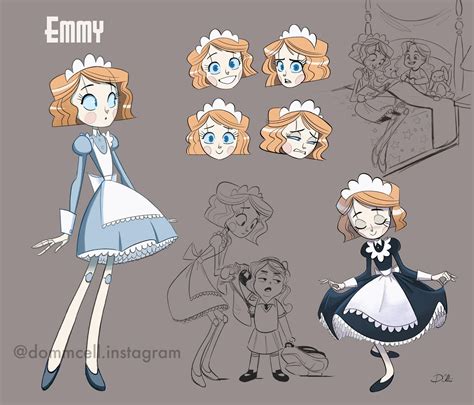 Emmy The Robot Maid Emmy The Robot Nandroid Character Design