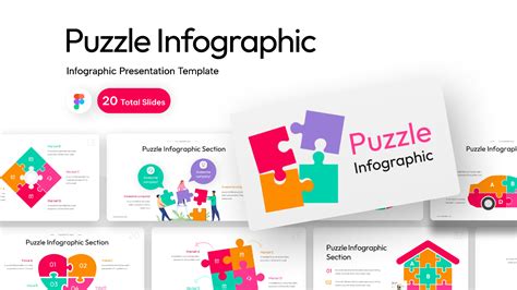 Puzzle Infographic Presentation Template | Figma