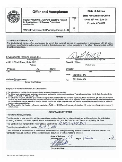 Fillable Online Spo Az Spo Az Govsitesdefaultoffer Forms Attachments