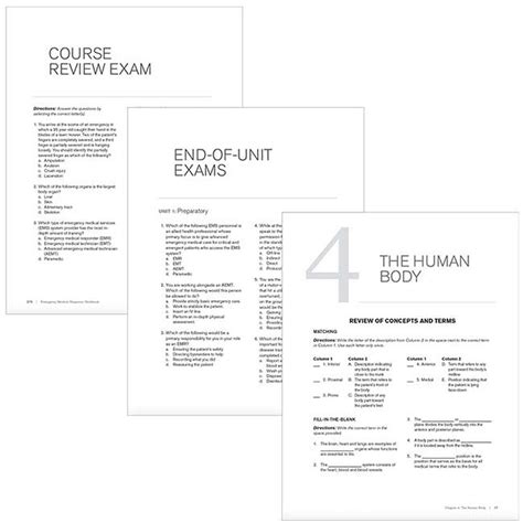 Emergency Medical Response Workbook Red Cross Store First Response