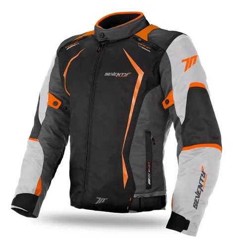 Campera Moto 4 Estacion Seventy Degrees Jr47 Impermeable Nar