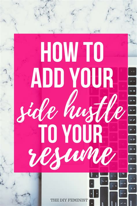 Professional Tips To List Side Hustles On Your Resume Resume Tips