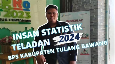 DWI HENDRO SISWO PURNOMO SST INSAN STATISTIK TELADAN BPS KABUPATEN