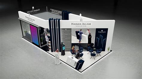 Hassan Allam Holding Booth Design X M On Behance