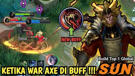 Ketika Build War Axe Di Buff Moonton Auto Bikin Musuh Frustasi Build