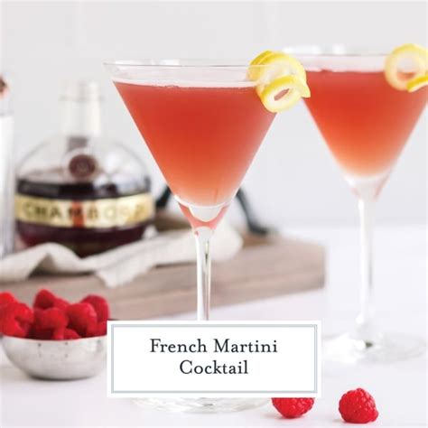 BEST French Martini Recipe Perfect Valentine S Day Cocktail