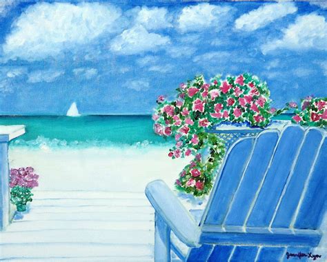 Summer Beach Painting at PaintingValley.com | Explore collection of Summer Beach Painting