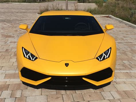 Fs Lamborghini Huracan Giallo Horus Matte Yellow Classifieds Lambo