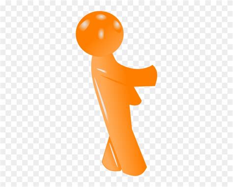 3d Orange Man Clip Art 3d Clipart Man Png Full Size Png Clipart