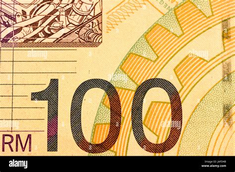 Close Up Malaysia Ringgit Currency Note Stock Photo Alamy