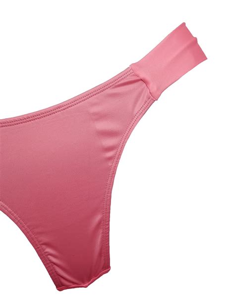 Calcinha De Biqu Ni Fio Dental Confort Rosa Beb Ilha Bikini