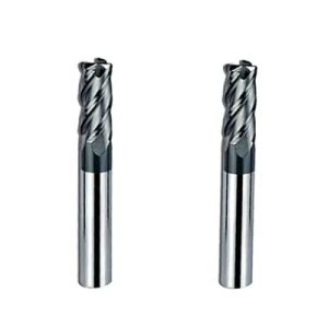 CNC HRC 60 Solid Tungsten Carbide End Mill Types Of Milling Cutter For