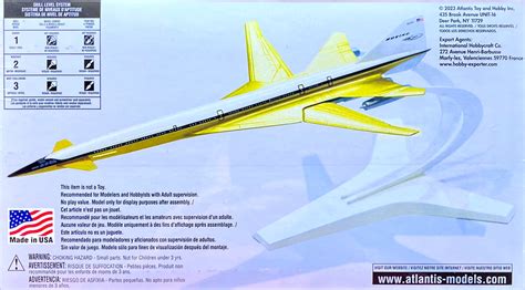 Atlantis 1/400 Boeing 2707 SST Kit Review - 2Modeler.com