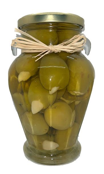 Garlic Stuffed Olives The Pinehurst Olive Oil Company