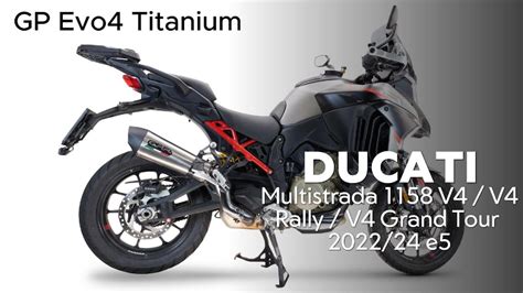 Gp Evo Gpr Exhaust System Ducati Multistrada V Rally Grand