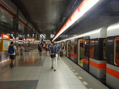 Prague Letňany Metro Station Since 2008 Letňany Is The Fi Flickr