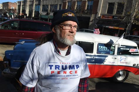 Trump Supporters Rally In Downtown Stamford