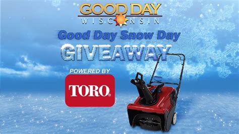 The Good Day Wisconsin Snow Day Giveaway | WLUK