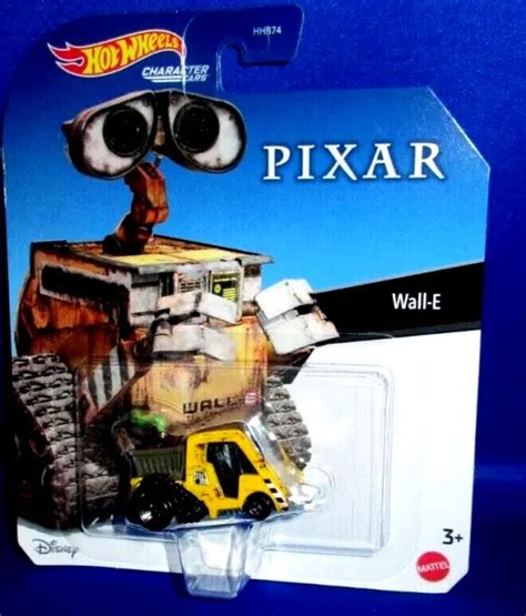 Disney Pixar Movie Wall E Hot Wheels Collector Character Cars New