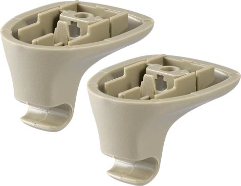 Amazon X Autohaux Pcs Beige Car Plastic Sun Visor Hook Clip