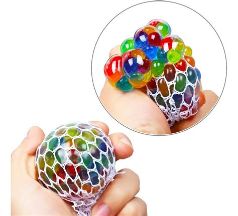 Bolinha Anti Stress De Apertar Fidget Toy Gelekinha Colorida MercadoLivre